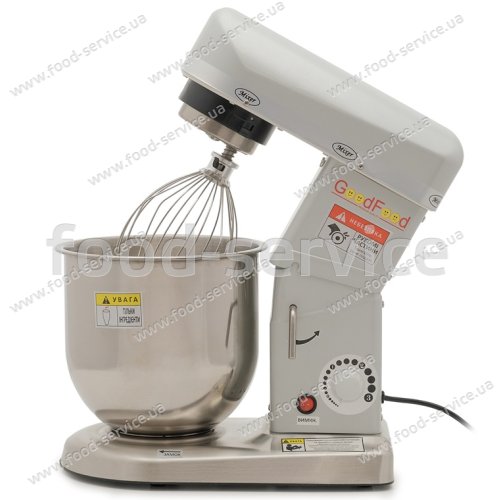 Машина взбивальная GoodFood PM-B7 SILVER серебро
